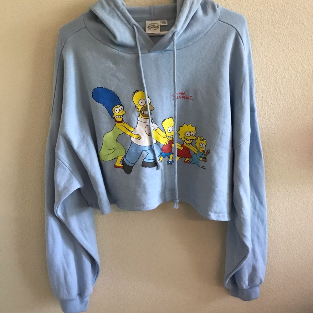 Brand the Simpson size xl but fits smaller blue yellow